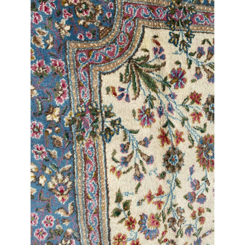 366 x 260 cm Persian Kerman Traditional Yellow Rug - Rugmaster