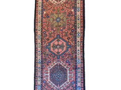 385 x 75 cm Karajeh Traditional Red Rug - Rugmaster
