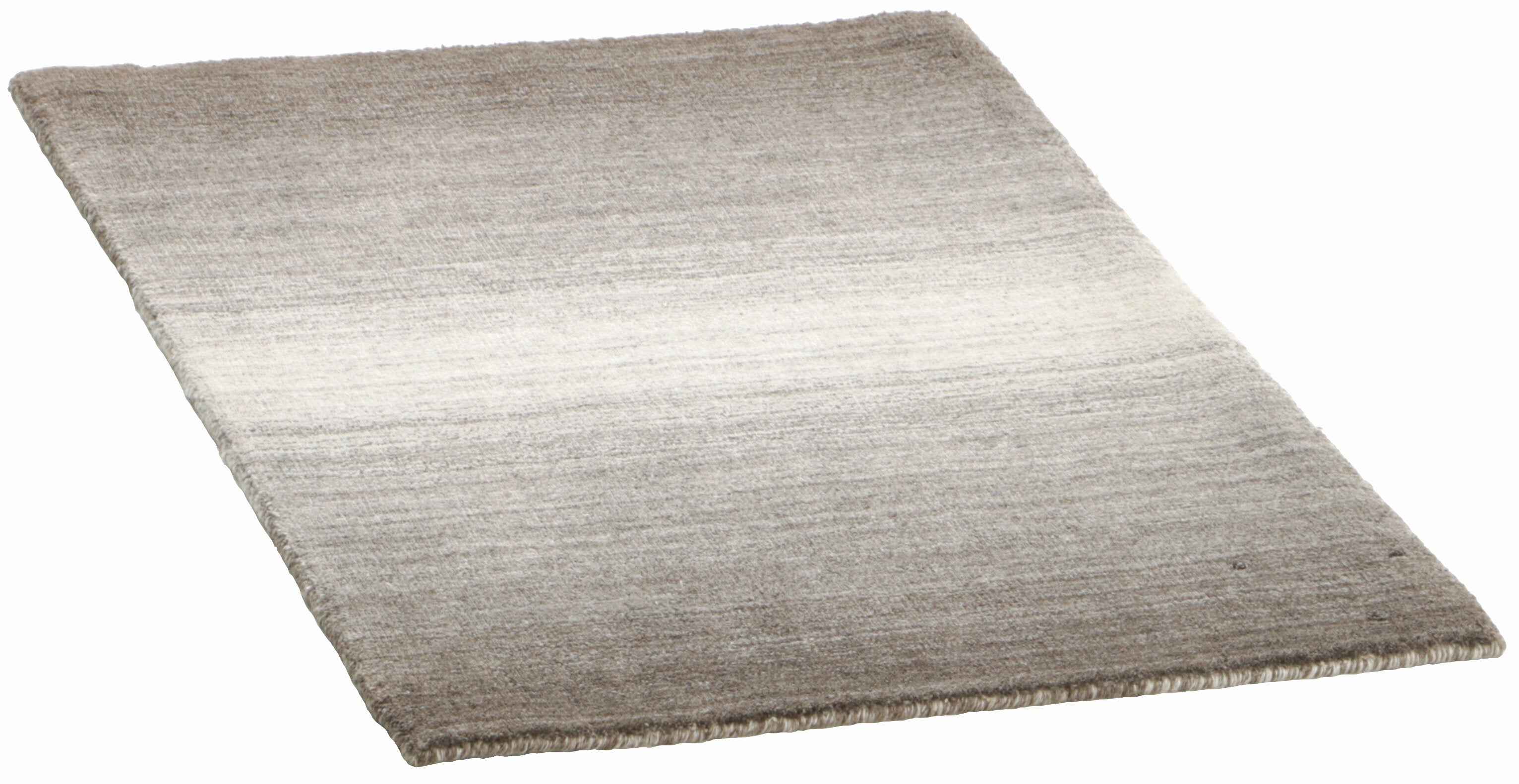 400 x 400 cm Indian Wool/Viscose Brown Rug-Gris, Grey - Rugmaster