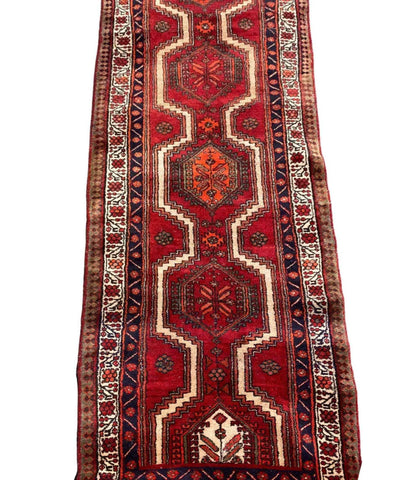 403 x 104 cm Tabriz Tab Traditional Magenta Rug - Rugoutlet