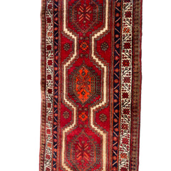403 x 104 cm Tabriz Tab Traditional Magenta Rug - Rugmaster