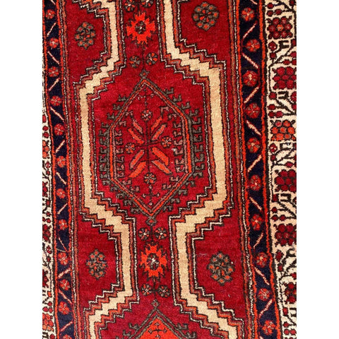 403 x 104 cm Tabriz Tab Traditional Magenta Rug - Rugmaster