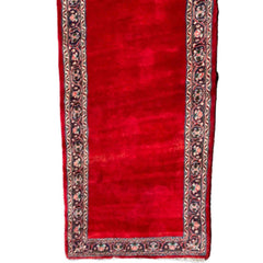 450 x 90 cm Persian kashan Traditional Red Rug - Rugmaster