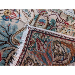 50 x 59 cm Tabriz Traditional Beige Small Rug - Rugoutlet