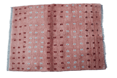 143 x 105 Gabbeh Tribal Wool Rugs Handmade Pink - Rugoutlet