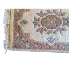 542 Indo Persian Gabbeh Tribal White Rug - Rugmaster