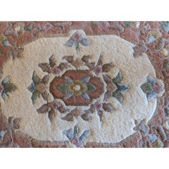 542 Indo Persian Gabbeh Tribal White Rug - Rugmaster