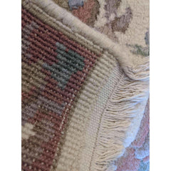 542 Indo Persian Gabbeh Tribal White Rug - Rugmaster