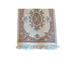 542 Indo Persian Gabbeh Tribal White Rug - Rugmaster