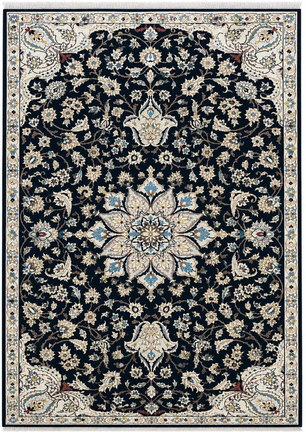 Fine Persian Nain Wool Rug 160 x 110 cm (5.25 x 3.61 ft)