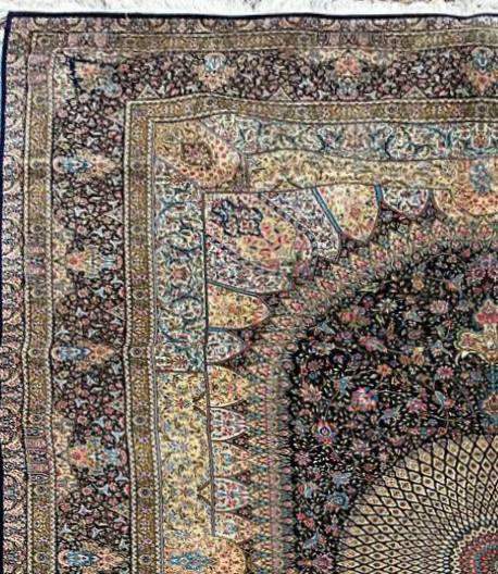Persian Qum Handmade Silk Rug - 100 cm x 150 cm