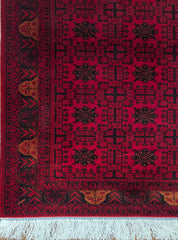 Baluch Hand-Knotted Wool Rug 100 cm x 150 cm (4.9 x 3.2 ft)