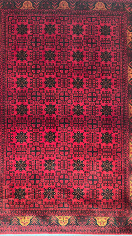 Baluch Hand-Knotted Wool Rug 100 cm x 150 cm (4.9 x 3.2 ft)