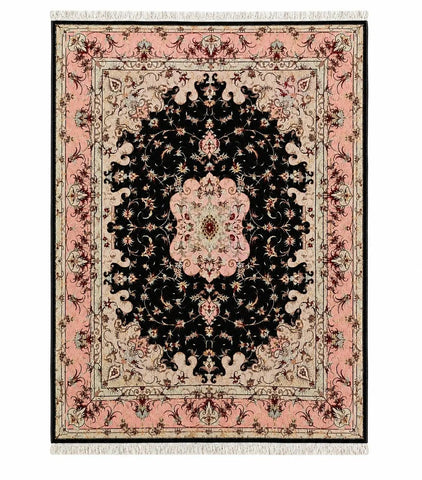 Tabriz Silk and Wool Rug 200 x 150 cm (6.56 x 4.92 ft)