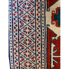 61 x 88 cm Turkaman Tribal Beige Small Rug - Rugmaster