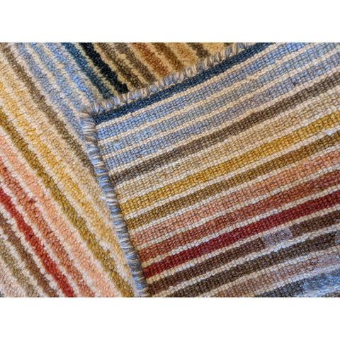 63 x 60 cm White & multicolour Small Rug - Rugoutlet