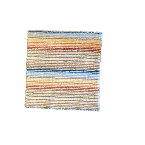 63 x 60 cm White & multicolour Small Rug - Rugoutlet