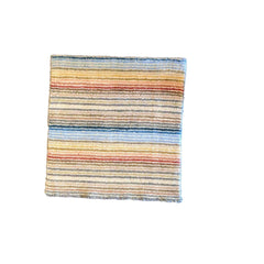 63 x 60 cm Modern White & Multicolor Small Rug - Rugmaster