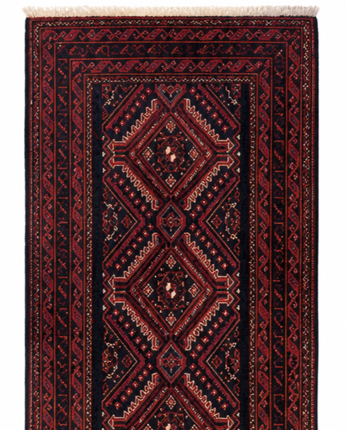 Persian Baluch Traditional Rug 277 x 62 cm (9.09 x 2.03 ft)