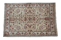 177x122 cm Ziegler Tribal Wool Rugs Hand Knotted Brown - Rugoutlet