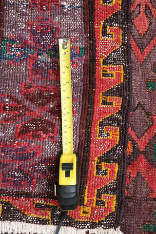 330x158cm Anatolian wool Kilim Sumak (Soumak) Handmade red and green - Rugoutlet
