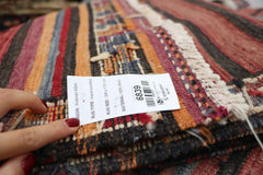 330x170 cm Qashqai Kilim Tribal Wool Rugs Hand Knotted Multi-Coloured - Rugoutlet