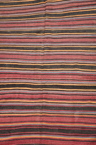 330x170 cm Qashqai Kilim Tribal Wool Rugs Hand Knotted Multi-Coloured - Rugoutlet