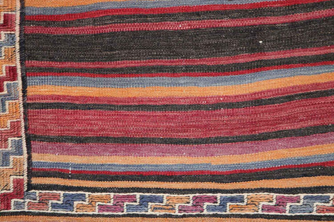 330x170 cm Qashqai Kilim Tribal Wool Rugs Hand Knotted Multi-Coloured - Rugoutlet
