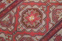 320x165 cm Anatolian Kilim Sumak Tribal Wool Rug Handmade Red Grey - Rugoutlet