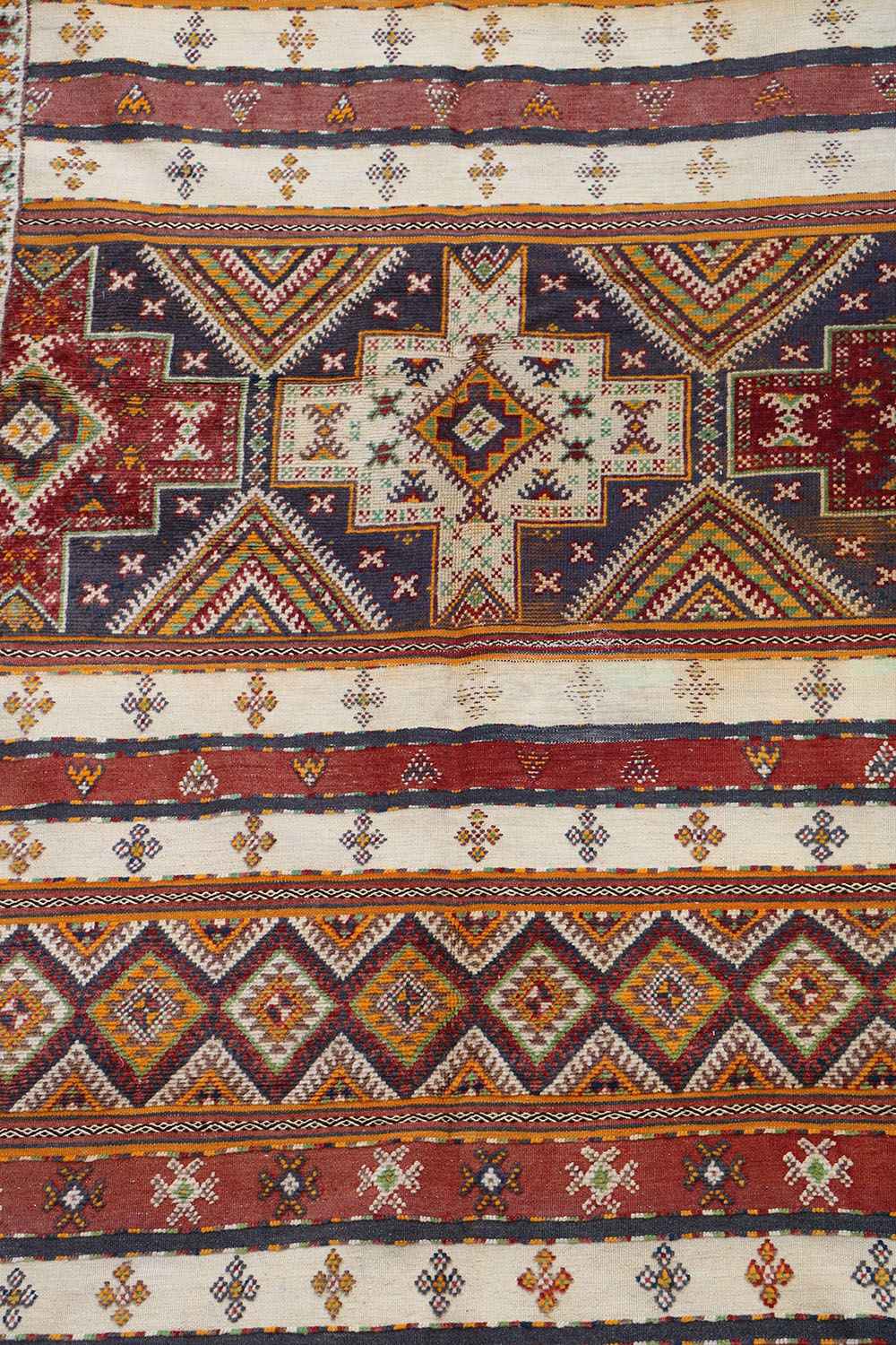 320x190 cm Morrocan Kilim Tribal Wool Rug Handmade Multi-Coloured - Rugoutlet