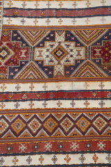 320x190 cm Morrocan Kilim Tribal Wool Rug Handmade Multi-Coloured - Rugoutlet