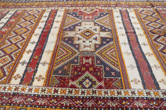 320x190 cm Morrocan Kilim Tribal Wool Rug Handmade Multi-Coloured - Rugoutlet