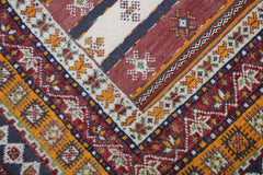 320x190 cm Morrocan Kilim Tribal Wool Rug Handmade Multi-Coloured - Rugoutlet