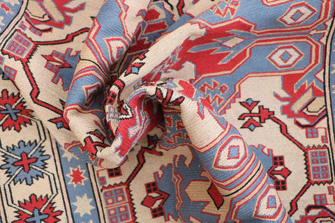 203x143cm Kazak Kilim Sumak (Soumak) 6884 - Rugoutlet