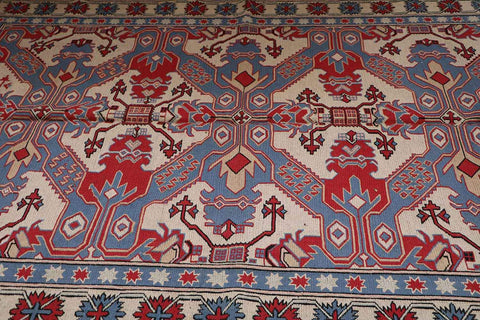 203x143cm Kazak Kilim Sumak (Soumak) 6884 - Rugoutlet