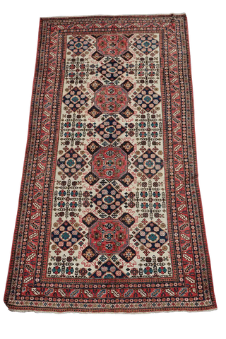 278x147 cm Antique Tabriz Wool Rug Handmade Beige - Rugoutlet
