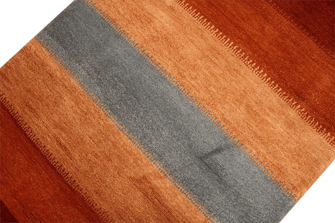 126x186 cm Multi-coloured Contemporary Persian Gabbeh tribal Qashqai wool rug - Rugoutlet
