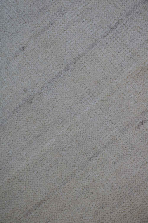 153 x 92 cm Gabbeh Tribal Wool Rugs Handmade Grey Colour - Rugoutlet