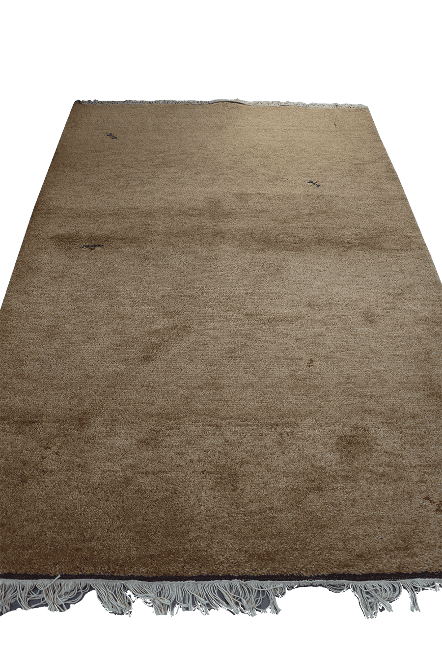 180 x 122 cm (5.91 x 4.00 ft) Gabbeh Tribal Wool Rugs Hand Knotted Brown Colour - Rugoutlet