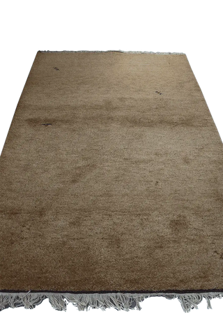 180 x 122 cm (5.91 x 4.00 ft) Gabbeh Tribal Wool Rugs Hand Knotted Brown Colour - Rugoutlet