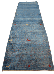 Gabbeh Tribal Wool Rug 285 x 85 cm (9.35 x 2.79 ft)