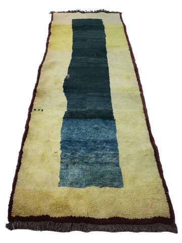 Gabbeh Tribal Wool Rug 259 x 89 cm (8.50 x 2.92 ft)