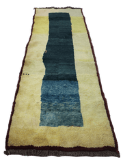 Gabbeh Tribal Wool Rug 259 x 89 cm (8.50 x 2.92 ft)