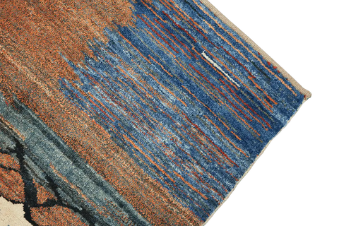 152 x 109 cm Gabbeh Tribal Wool Rugs Handmade Multi-Coloured - Rugoutlet