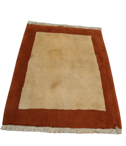 Gabbeh Tribal Wool Rug 88 x 68 cm (2.89 x 2.23 ft)
