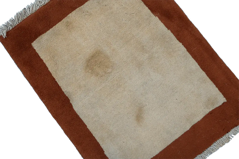 Gabbeh Tribal Wool Rug 88 x 68 cm (2.89 x 2.23 ft)