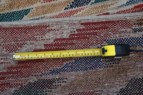 138x107 cm Multi-coloured Persian Gabbeh Qashqai Tribal Wool Rug - Rugoutlet
