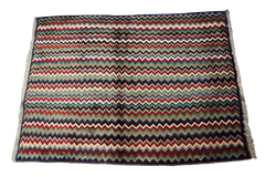 148 x 108 cm Gabbeh Tribal Wool Rugs Multi-Colored - Rugoutlet