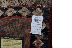 179x122 cm Gabeh Tribal Wool Rugs Hand Knotted Beige Brown