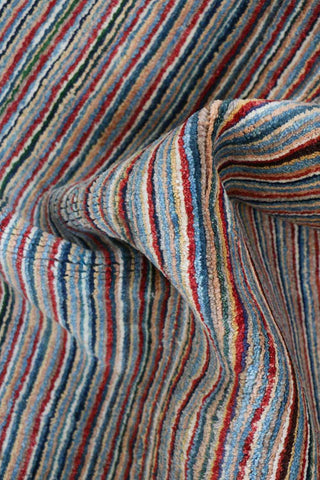 155 x 106 cm Gabbeh Tribal Wool Rugs Handmade Multi-coloured - Rugoutlet